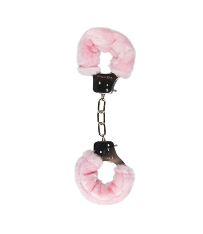 Bonten handboeien - roze