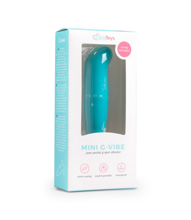 Mini G-spot vibrator - Turquoise