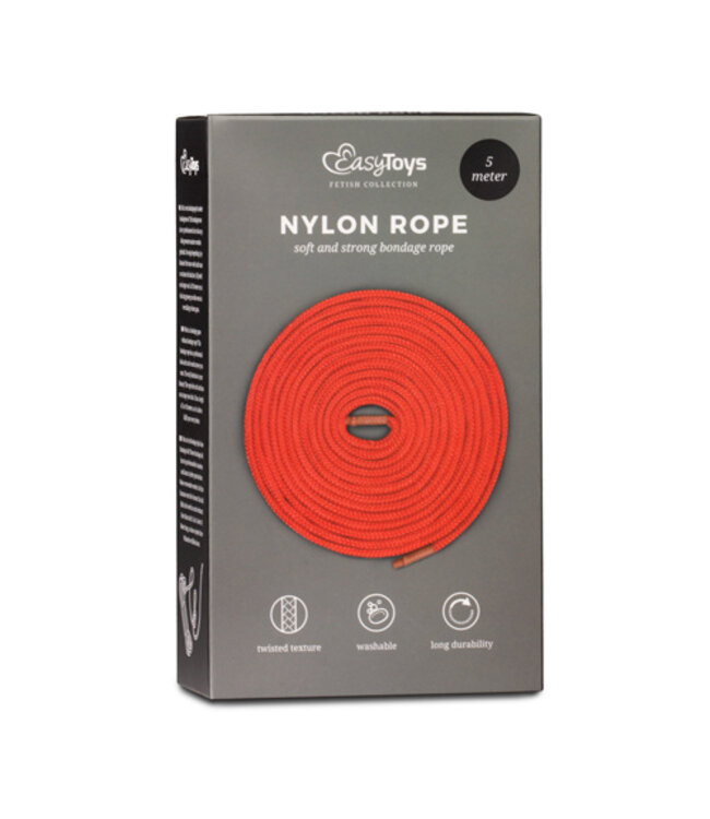 Rood bondagetouw - 5m