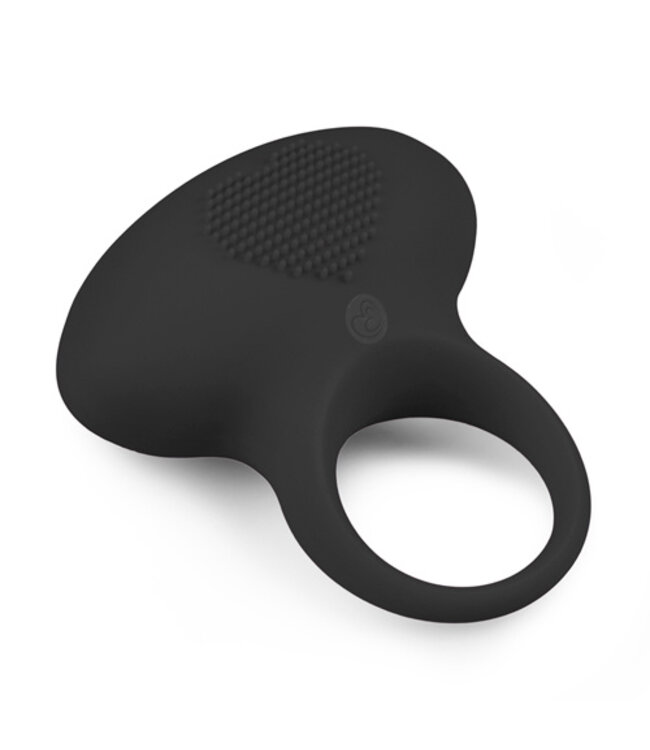 Love Ring Vibrerende Cockring - Zwart