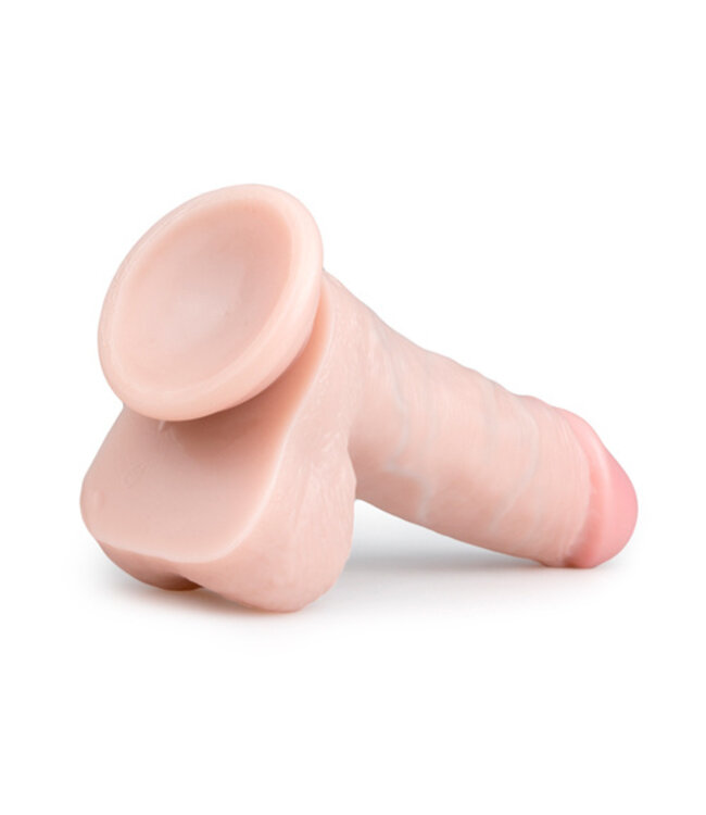 Realistische Dildo Met Balzak - 17,5 cm