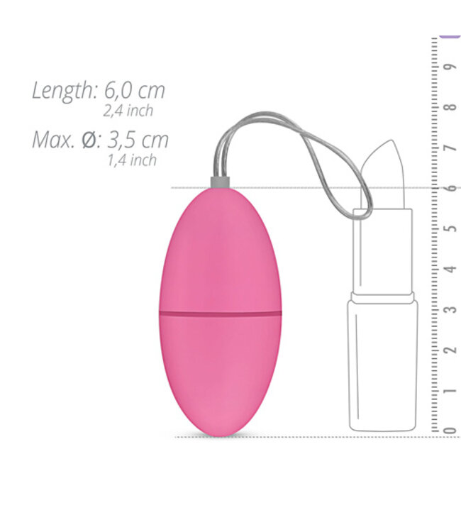 Vibratie Ei Roze - EasyToys