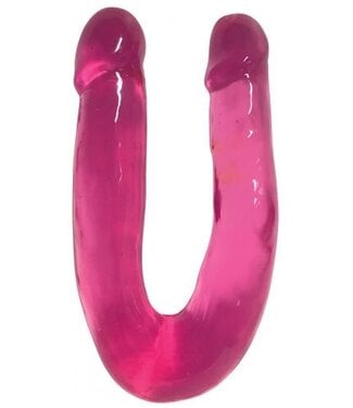 Lollicock Lollicock - Sweet Slim Double Dipper Dildo - Cherry Ice - 33 cm