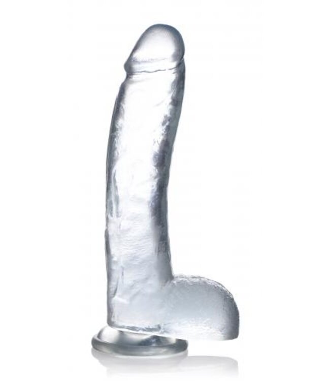 Jock C-Thru Transparante Dildo - 29 cm.