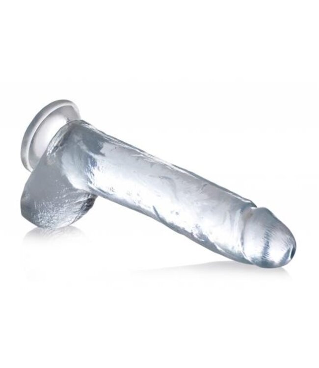 Jock C-Thru Transparante Dildo - 29 cm.
