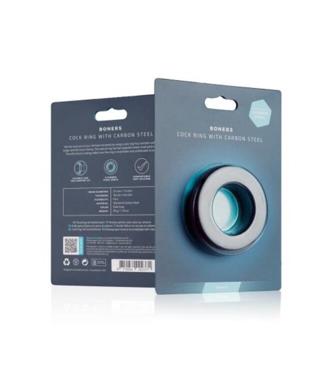 Boners Cockring Met Stalen Kern