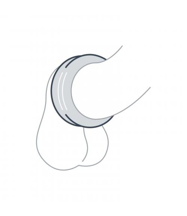 Boners Cockring Met Dubbel Design