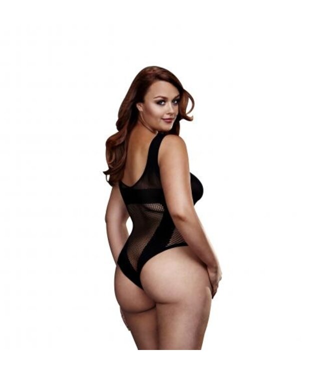 Baci - Transparante Visnet Body - Curvy