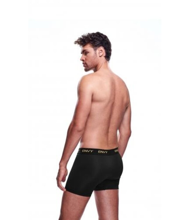 Envy Transparante Mesh Herenshort - Zwart