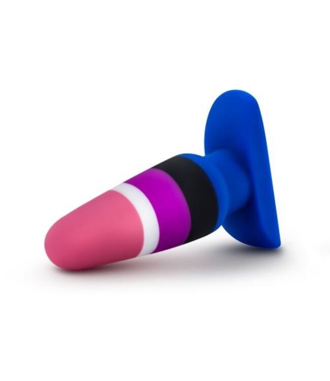 Avant - Pride Siliconen Anaal Plug - Fluid