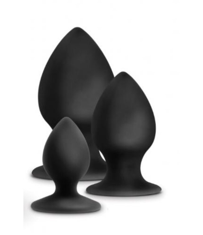 Anal Adventures Platinum - Stout Anaal Plug Set