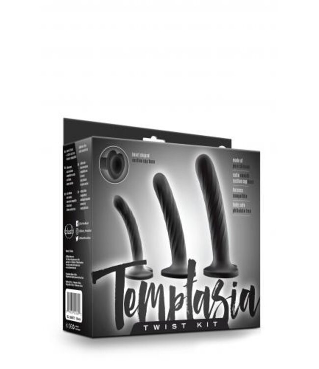 Temptasia - Twist Dildo Kit - Set Van 3