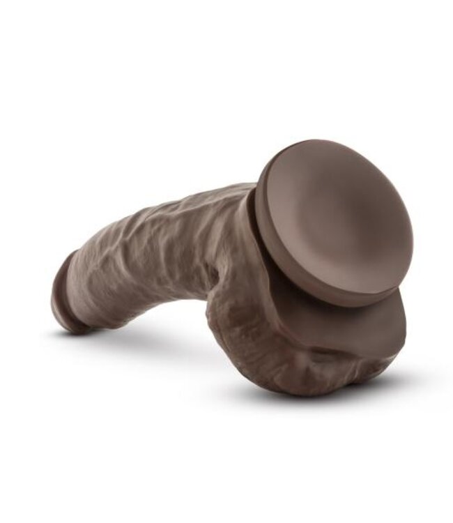 Dr. Skin - Mr. Mayor Dildo Met Zuignap 21 cm - Chocolate