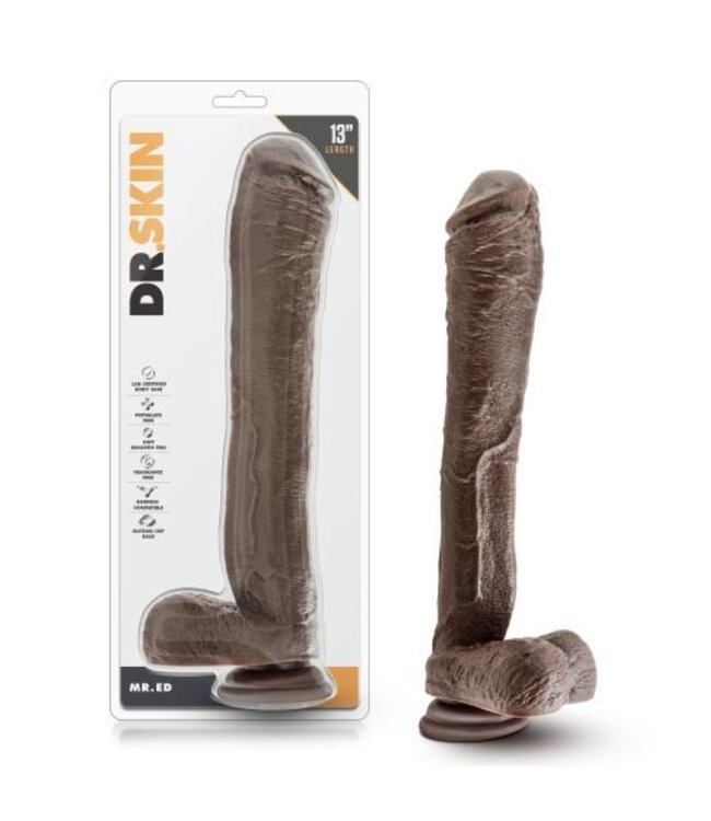 Dr. Skin - Mr. Ed XL Dildo Met Zuignap 33 cm