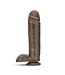 Dr Skin Dr. Skin - Mr. Mister Dildo Met Zuignap 26 cm  - Chocolate
