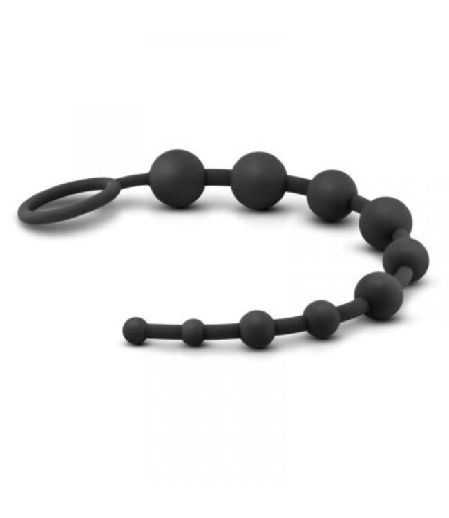 Anal Adventures Platinum - Siliconen Anaal Kralen