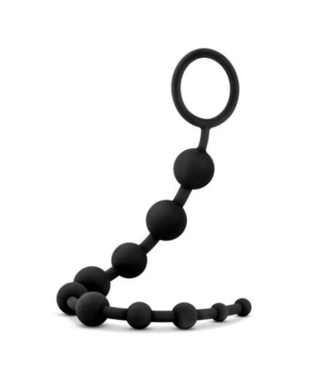 Anal Adventures Platinum - Siliconen Anaal Kralen