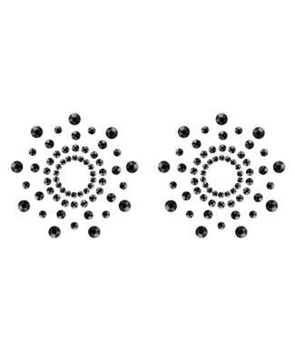 Bijoux Indiscrets Mimi Tepelstickers - Zwart