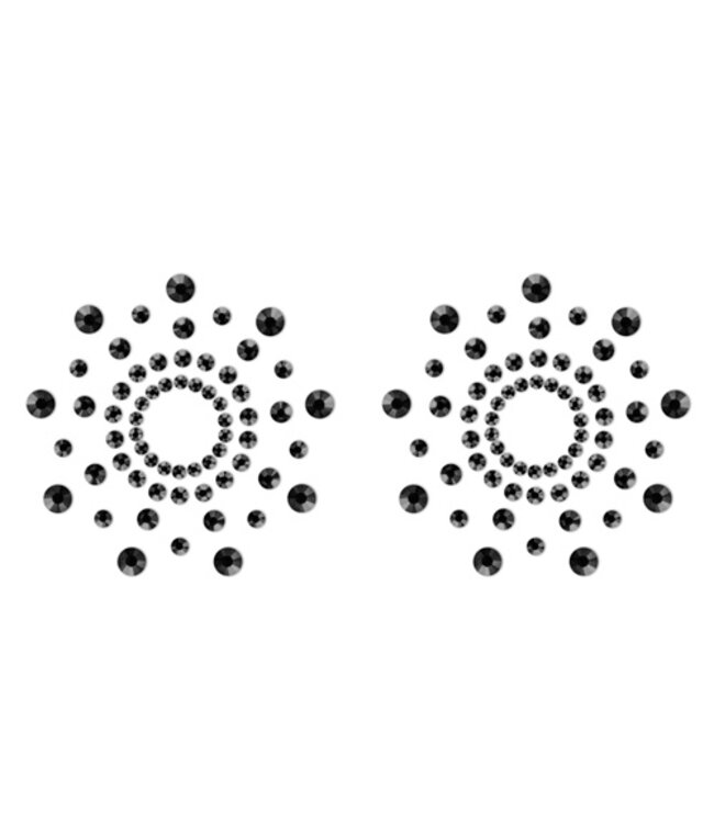 Mimi Tepelstickers - Zwart