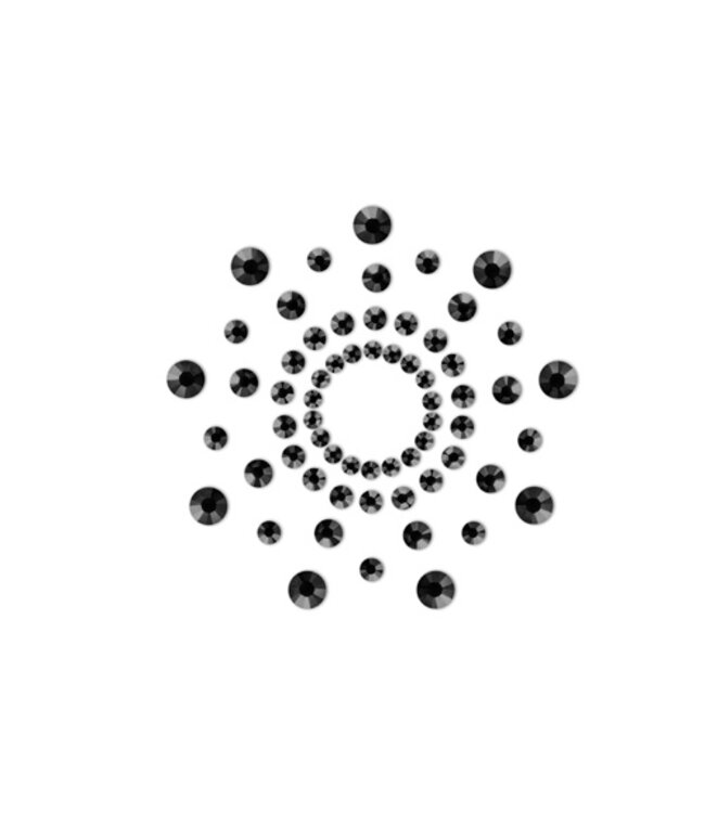 Mimi Tepelstickers - Zwart