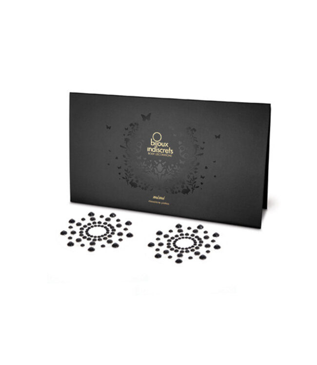 Mimi Tepelstickers - Zwart