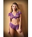 Tease Kate Crop Top Met Sexy French Knickers - Paars