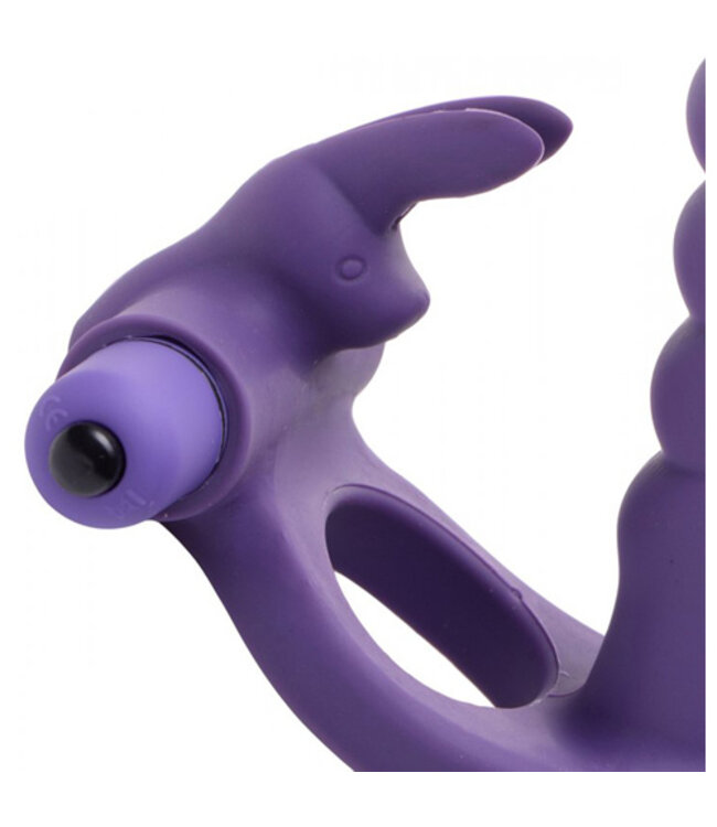 Double Delight Vibrerende Penisring Met Vibrator