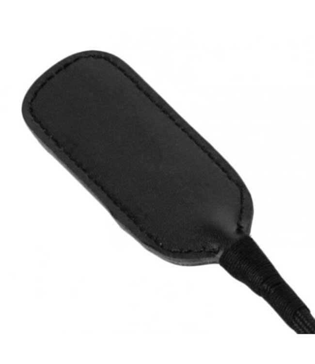 Strak leren kort rijzweepje