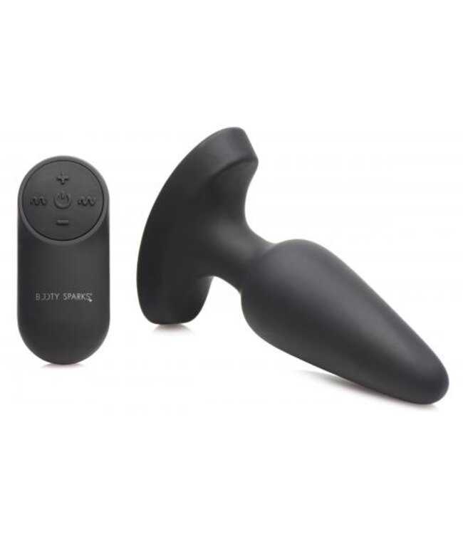 Laser Heart Siliconen Anaal Plug - Medium