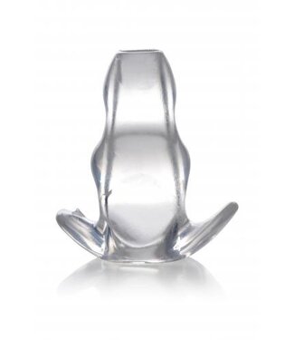 Master Series Clear View Holle Anaalplug - Small