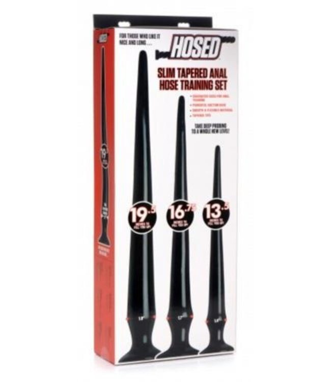 Extreme Siliconen Anaalplug Training Set