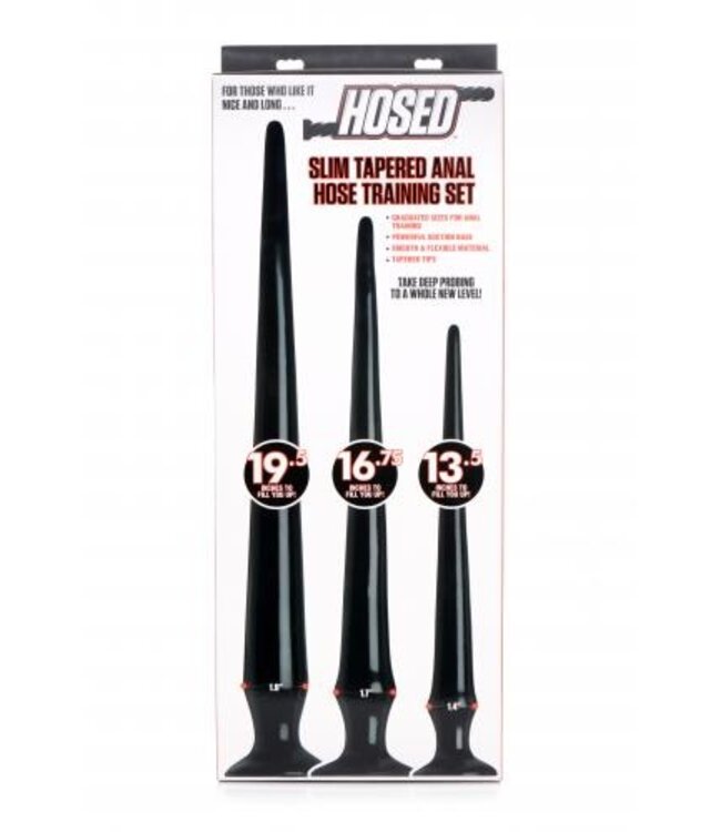 Extreme Siliconen Anaalplug Training Set