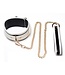 Master Series Kink in the Dark - Glow In De Dark Halsband Met Riem