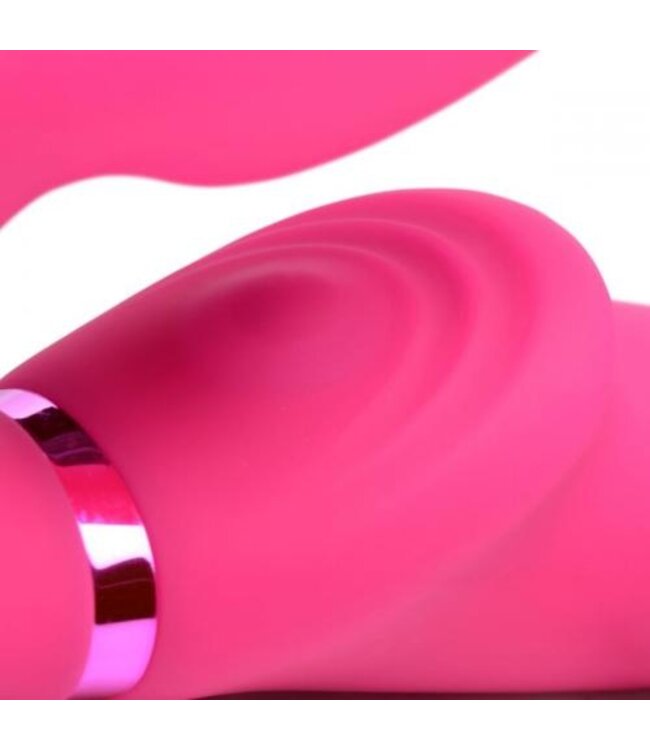G-Pulse Vibrerende Strapless Dildo Met Afstandsbediening- Roze