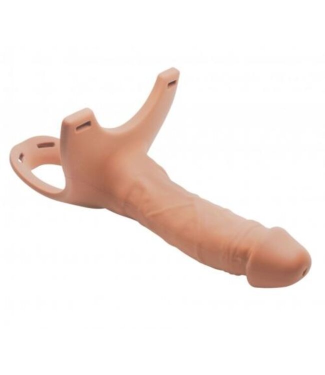 Holle Strap-On Siliconen Dildo Met Harnas
