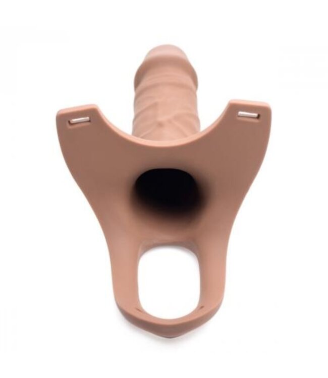 Holle Strap-On Siliconen Dildo Met Harnas