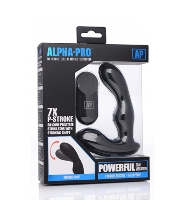 P-Stroke Prostaat Vibrator Met Bewegende Top