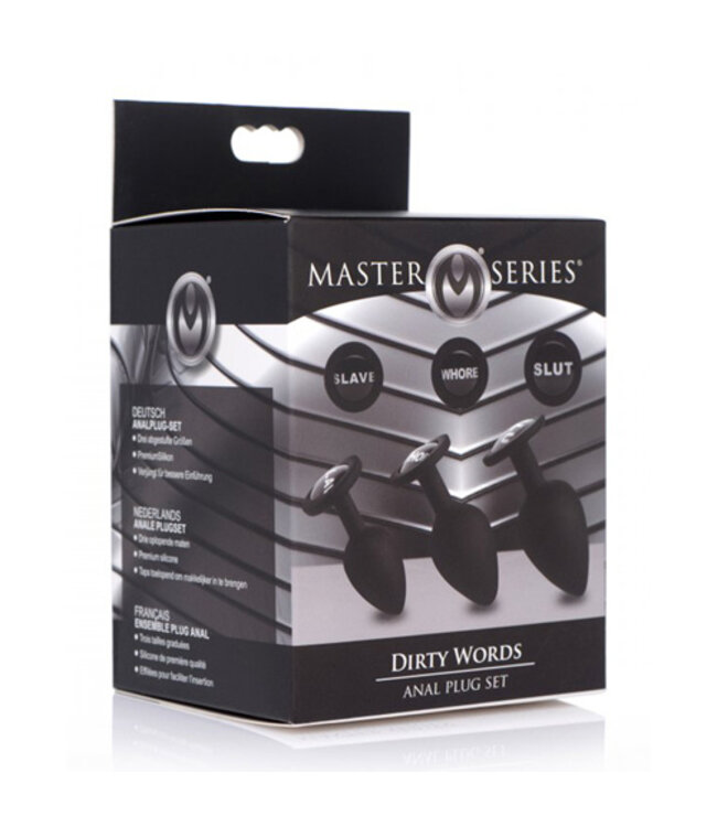Dirty Words Buttplug Set
