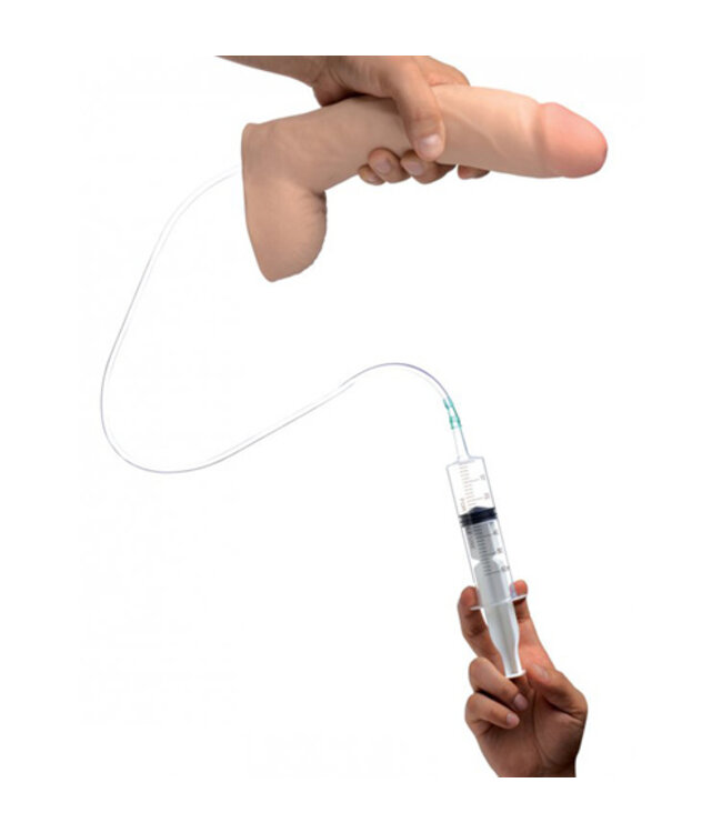 Dual Density Spuitende Dildo - 25 cm