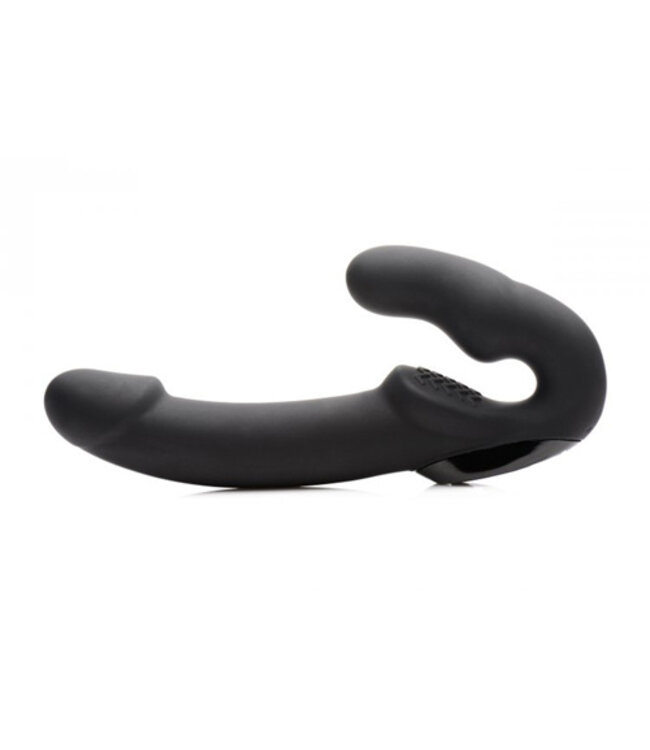 Urge Strapless Strap-On Vibrator - Zwart