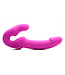 Strap U Evoke Vibrerende Strapless Strap-On - Roze