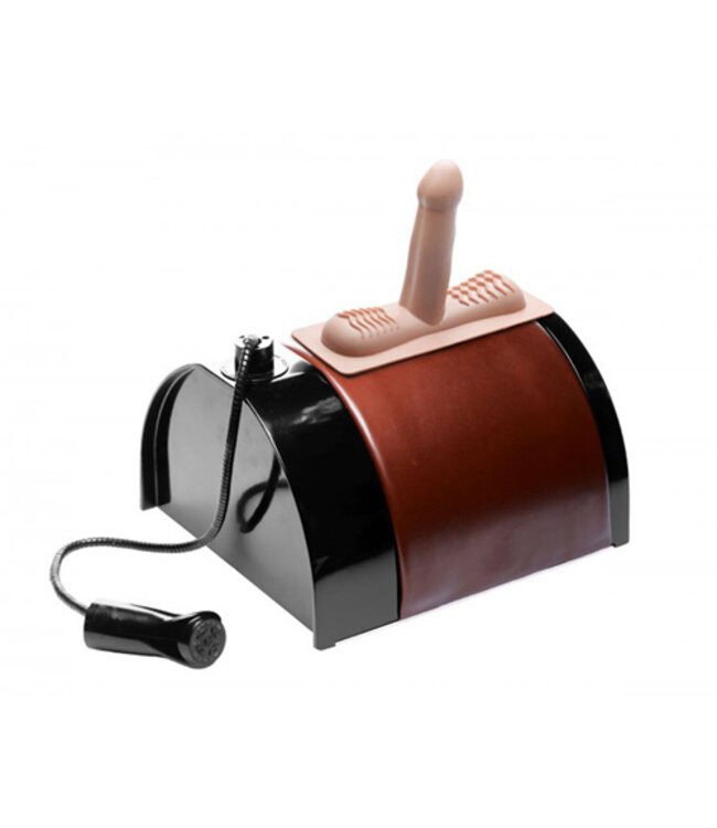 The Saddle Deluxe Sex Machine Met 2 Opzetstukken