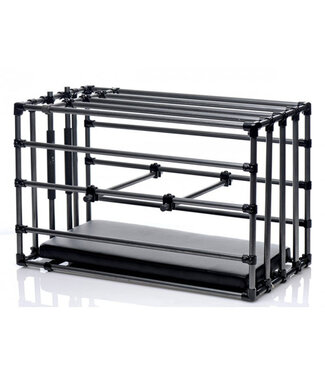Master Series Kennel Verstelbare Bondagekooi