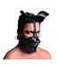 Master Series Puppy Play Masker Met Ballgag - Zwart