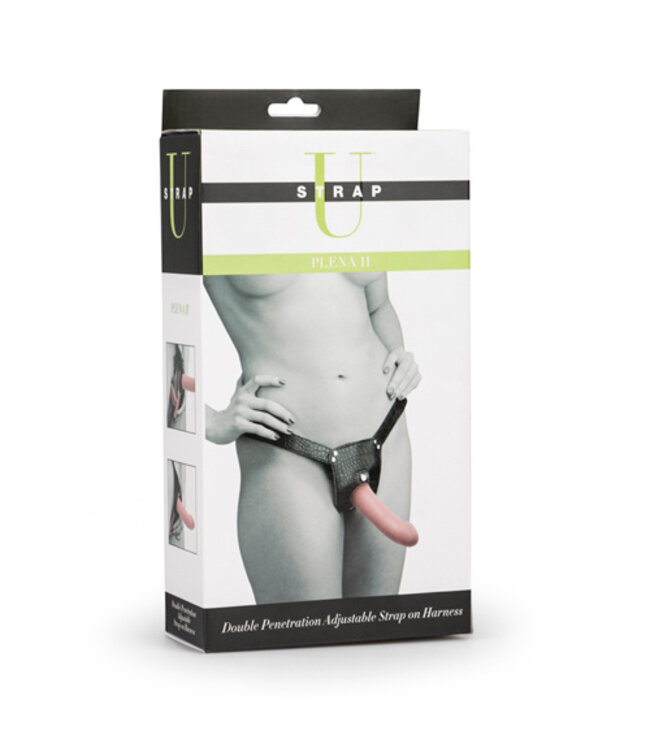 Plena II Dubbele Voorbind Dildo + Harnas