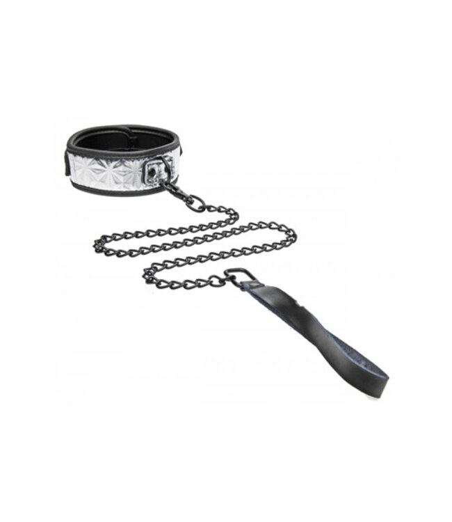 Platinum Bound Halsband Met Riem