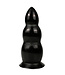 All Black Dildo 23 cm - Zwart