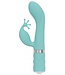 Pillow Talk Pillow Talk - Kinky Rabbit & G-Spot Vibrator - Teal