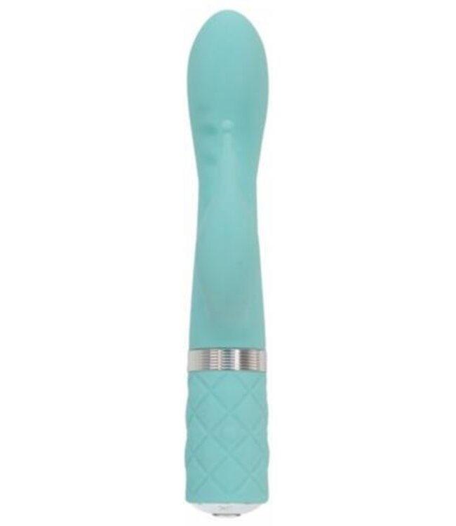 Pillow Talk - Kinky Rabbit & G-Spot Vibrator - Teal