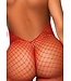 Leg Avenue What U Want Visnet Catsuit - Rood
